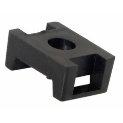 Изображение товара Площадка для крепления стяжек Rexant 22х16 мм черная (100 шт.) (07-2103)