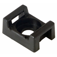 Площадка для крепления стяжек Rexant 22х16 мм черная (100 шт.) (07-2103) - фото 3