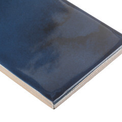 Плитка облицовочная Monopole Bora Bora темно-синяя глянцевая 300х75х8 мм (44 шт.=1 кв.м) - фото 7