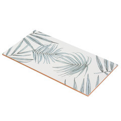 Плитка облицовочная Lavelly City Jungle Palm Leaves белая 500х250х9 мм (13 шт.=1,625 кв.м) - фото 10