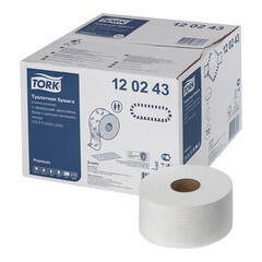 Туалетная бумага Tork в мини-рулонах 170 м (12 шт.)
