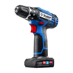 Дрель-шуруповерт аккумуляторная Зубр DL-121-42 12 В 4 Ач Li-Ion 2 АКБ и ЗУ - фото 8