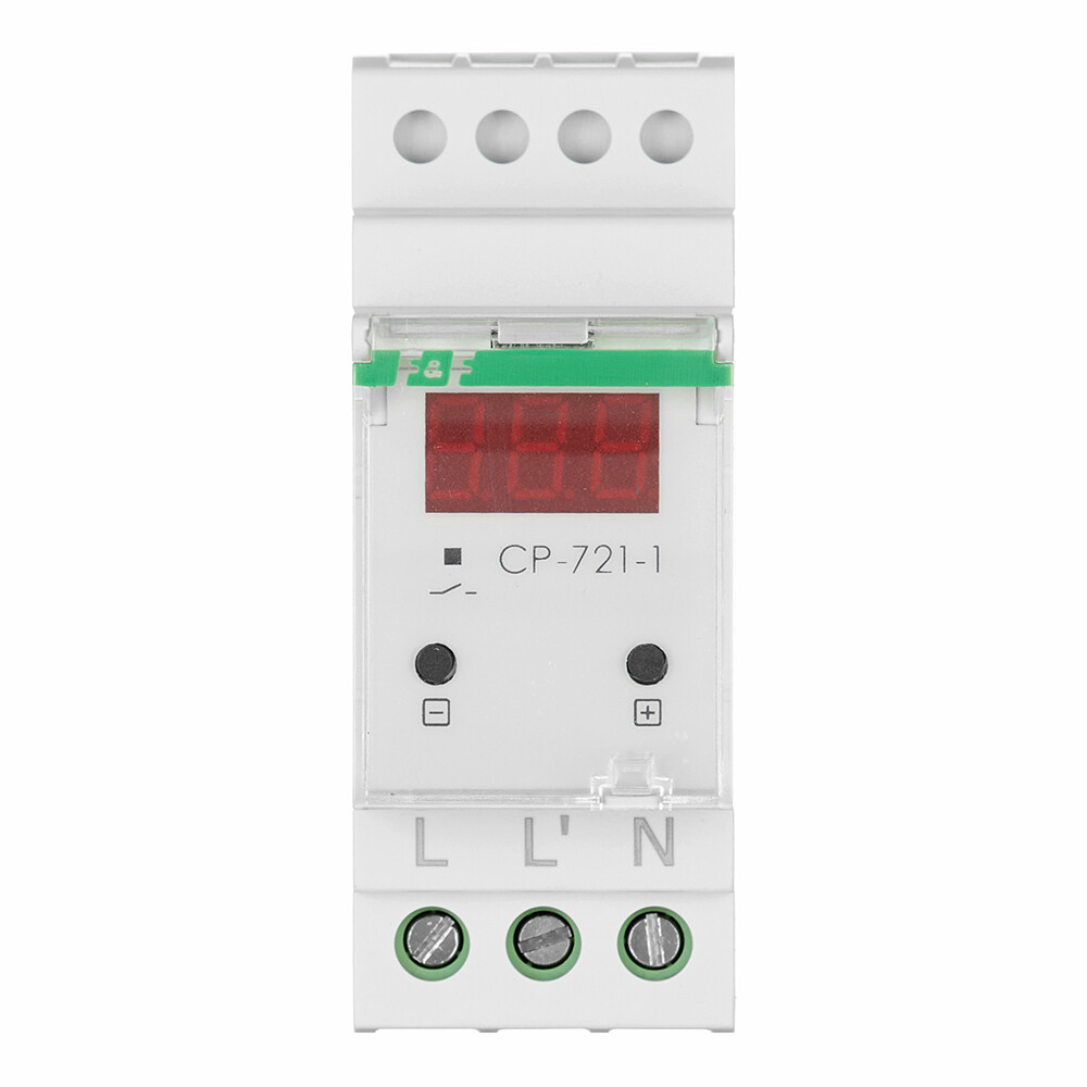 Изображение товара Реле напряжения Евроавтоматика CP-721-1 220 В 63 А для защиты электроустановок
