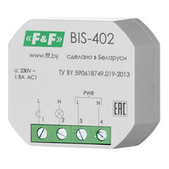 Реле импульсное Евроавтоматика BIS-402 220 В 8 А тип АС - фото 3