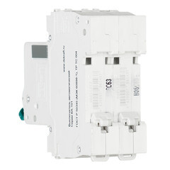 Автоматический выключатель модульный Dekraft ВА-101 2P 63А тип C 4,5 кА 220 В (11072DEK) - фото 2