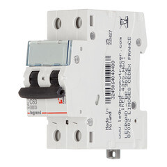 Автоматический выключатель модульный Legrand TX3 2P 63А тип C 6 кА 230 В (404048) - фото 3