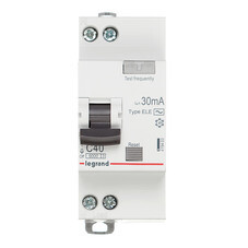 Автомат дифференциальный Legrand RX3 40А 1P+N тип AC 30 мА 6 кА (419403)