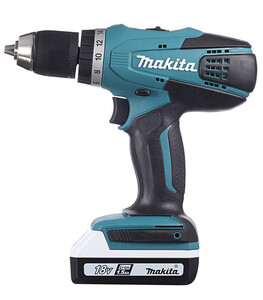 Дрель-шуруповерт аккумуляторная Makita DF457DWE 18В 1,5Ач Li-Ion 2 АКБ и ЗУ