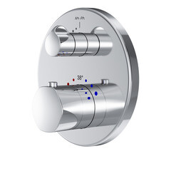 Смеситель термостатический для душа без излива AM.PM Gem с переключателем без лейки (F9075600)