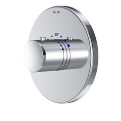 Смеситель термостатический для душа без излива AM.PM Like с переключателем без лейки (F8075500)