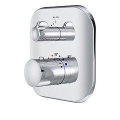 Смеситель термостатический для душа без излива AM.PM Sensation с переключателем без лейки (F3075600)