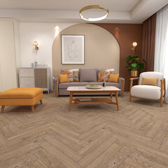 Ламинат 34 класс Woodstyle Arrow дуб импакт 1,32 кв.м 12 мм с фаской художественный - фото 7