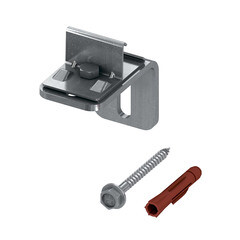 Изображение товара Крепление для усиленных конструкций Tece 48 мм угловое одинарное в сборе (9030002)