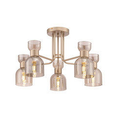 Люстра потолочная Freya Isla E14 200 Вт 13 кв.м (FR5094PL-05G)