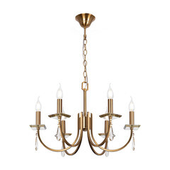 Люстра подвесная Freya Forte E14 240 Вт 16 кв.м (FR1006PL-06G)