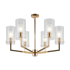 Люстра подвесная Freya Felicity E14 360 Вт 24 кв.м (FR5206PL-06FG) - фото 1