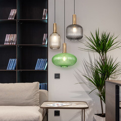 Светильник подвесной Freya Zelma E27 40 Вт 3 кв.м латунь IP20 (FR8012PL-01AM) - фото 4