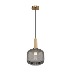 Светильник подвесной Freya Zelma E27 40 Вт 3 кв.м латунь IP20 (FR8012PL-01AM) - фото 3