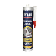 Изображение товара Герметик силиконовый универсальный Tytan Professional черный 280 мл