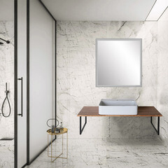 Столешница под раковину 120х47х2 см массив дуба АСБ-Мебель Оливия (12393) - фото 6