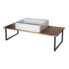 Столешница под раковину 120х47х2 см массив дуба АСБ-Мебель Оливия (12393) - фото 5