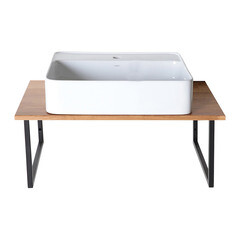 Столешница под раковину 80х47х2 см массив дуба АСБ-Мебель Оливия (12391) - фото 3