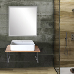 Столешница под раковину 60х47х2 см массив дуба АСБ-Мебель Оливия (12390) - фото 5