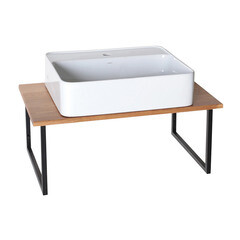 Столешница под раковину 60х47х2 см массив дуба АСБ-Мебель Оливия (12390) - фото 4