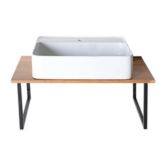 Столешница под раковину 60х47х2 см массив дуба АСБ-Мебель Оливия (12390) - фото 3