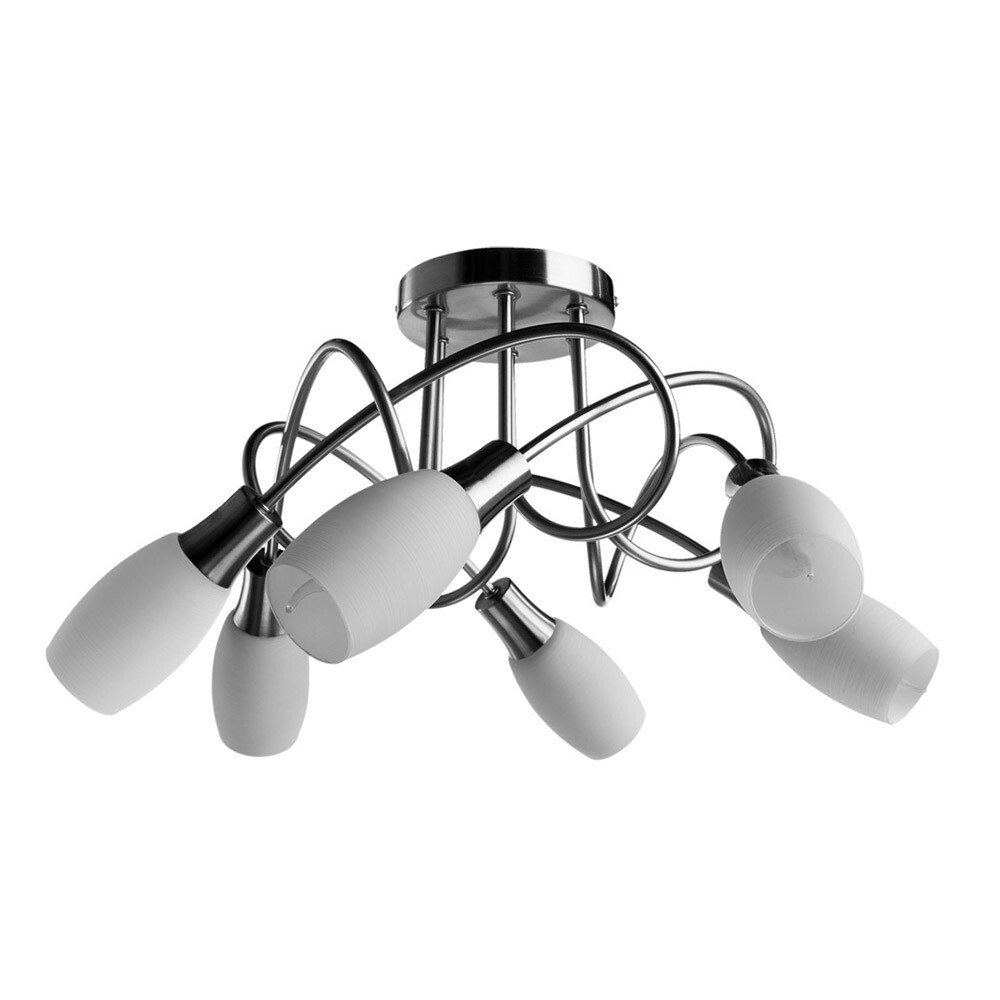 Изображение товара Люстра потолочная Arte Lamp Volare E14 240 Вт для гостиной 15 кв.м серебро стекло