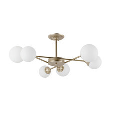 Люстра потолочная Arte Lamp Marco E14 360 Вт 15 кв.м (A2703PL-6SG)