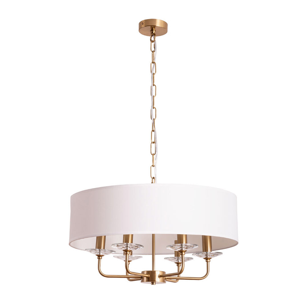 Изображение товара Подвесная люстра Arte Lamp Jennifer E14, стиль Ар-деко, 6 ламп, бронза