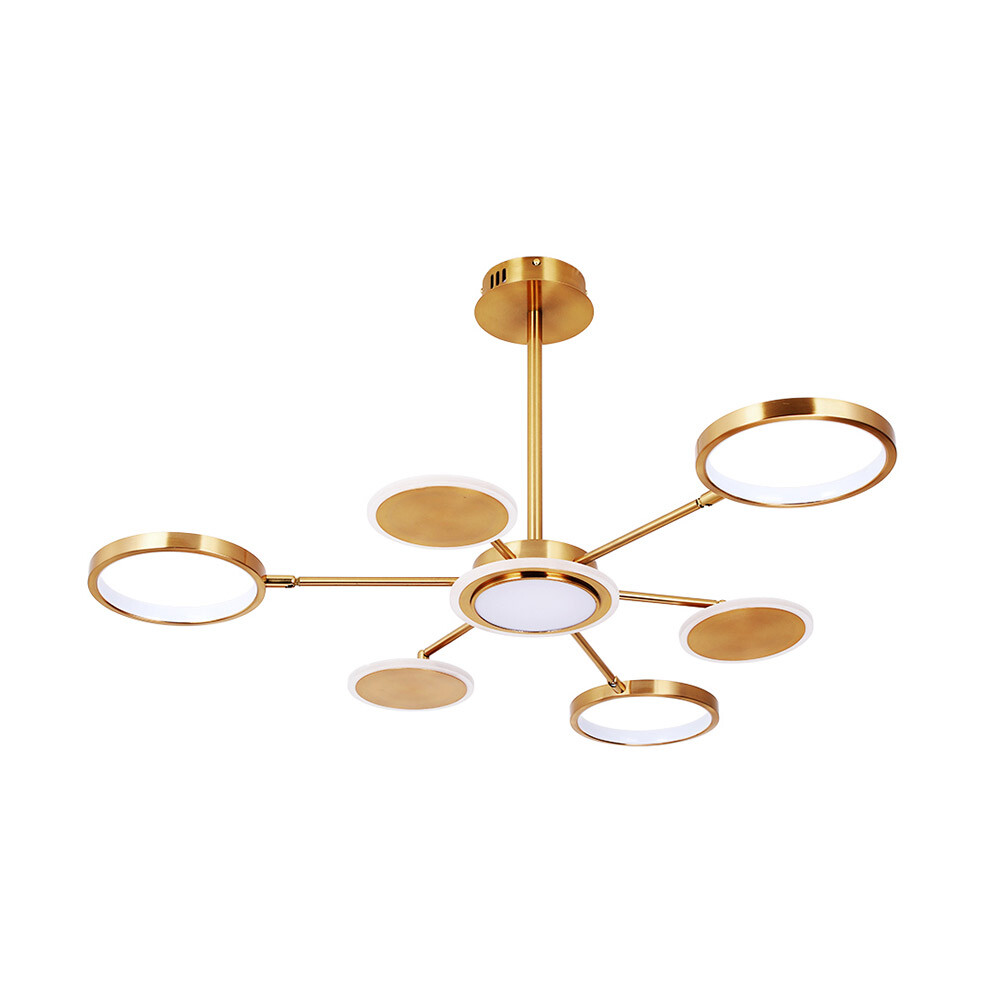 Изображение товара Люстра светодиодная потолочная Arte Lamp Sienna 60 Вт 3000-6400К 2 кв.м (A1363PL-6PB)