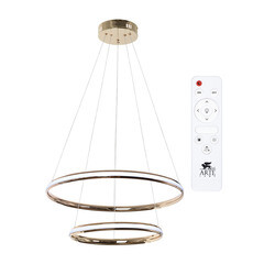 Люстра светодиодная подвесная Arte Lamp Meridiana 70 Вт 3000-6000К 3 кв.м (A2198SP-2GO) - фото 2