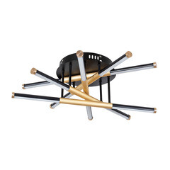 Изображение товара Светильник светодиодный подвесной Arte Lamp Fernando 3000-6000К 55 Вт 12 кв.м IP20 (A2199PL-5BK)