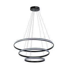 Изображение товара Люстра светодиодная подвесная Arte Lamp Meridiana 145 Вт 3000-6000К 8 кв.м (A2198SP-3BK)