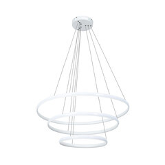 Люстра светодиодная подвесная Arte Lamp Meridiana 155 Вт 3000-6000К 8 кв.м (A2198SP-3WH) - фото 1