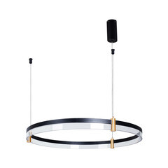 Изображение товара Люстра светодиодная потолочная Arte Lamp Mercury 100 Вт 3000-6000К 3 кв.м (A2184SP-1BK)