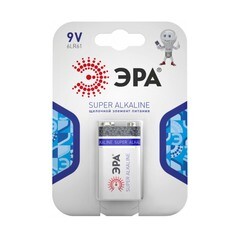 Батарейки ЭРА 6LR61-1BL SUPER Alkaline C0038445