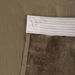 Штора жаккард оливковая 140х260 см Belezza Toledo (6122408) - фото 2