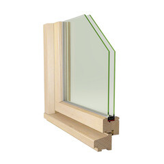 Окно деревянное Timber&style 460х470х45 мм 1 створка поворотная - фото 2