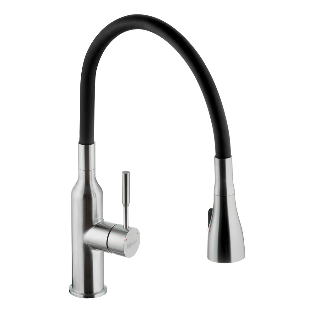 Изображение товара Смеситель для кухни Lemark Expert LM5082S-Black с гибким изливом и функцией экономии