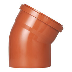 Отвод Ostendorf KGВ d160 мм 30° пластиковый для наружной канализации (222210) - фото 3