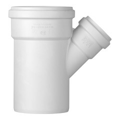 Тройник Pro Aqua Stilte Plus d110х58 мм 45° пластиковый шумопоглощающий для внутренней канализации - фото 2