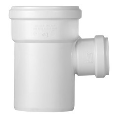 Тройник Pro Aqua Stilte Plus d110х58 мм 87° пластиковый шумопоглощающий для внутренней канализации - фото 2