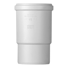 Патрубок Pro Aqua Stilte Plus d110 мм пластиковый шумопоглощающий для внутренней канализации - фото 2