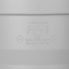 Крестовина Pro Aqua Stilte Plus d110х110х110 мм 87,5° пластиковая шумопоглощающая одноплоскостная для внутренней канализации - фото 3
