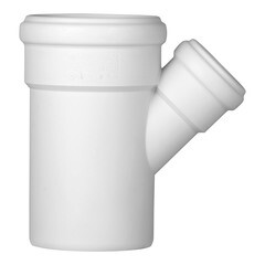 Тройник Ostendorf SKEA d110х58 мм 45° пластиковый бесшумный для внутренней канализации (335220) - фото 3