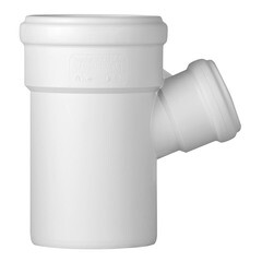 Тройник Ostendorf SKEA d110х58 мм 67° пластиковый бесшумный для внутренней канализации (335320) - фото 2