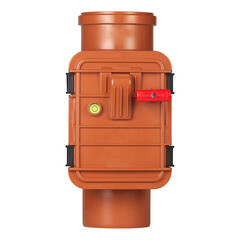 Клапан обратный Ostendorf KG d110 мм пластиковый для наружной канализации (908002) - фото 2